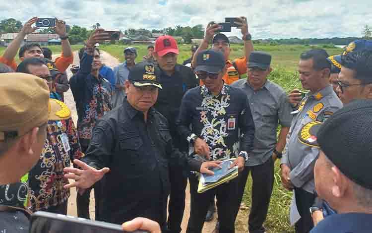 Jalan Bengkirai di Ujung Landasan Bandara H Asan Sampit Akan Ditutup