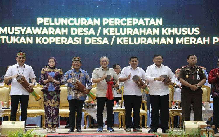 Kalteng Luncurkan Percepatan Musyawarah Pembentukan Koperasi Merah Putih