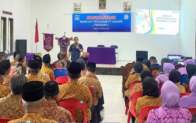 Ratusan Pensiunan Prajurit Ikuti Layanan Kesehatan Gratis di Kotim