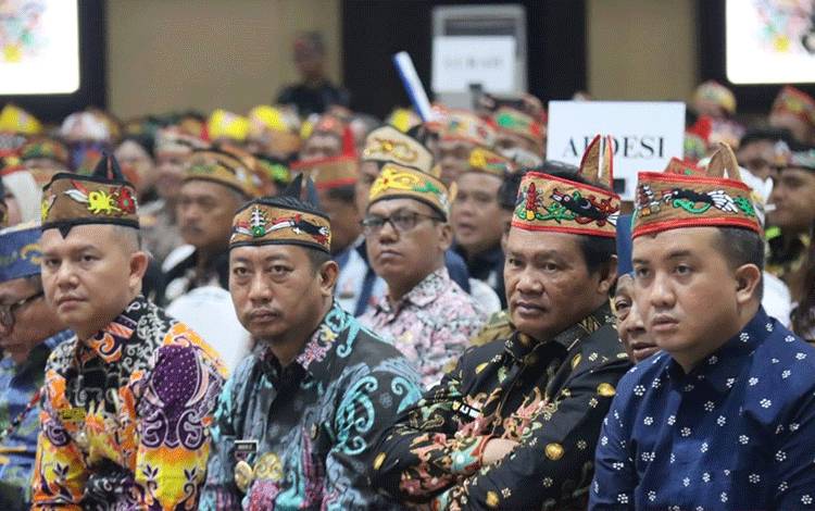 Bupati Seruyan Hadiri Rakor Penyelenggaraan Pemdes dan Peluncuran Koperasi Merah Putih