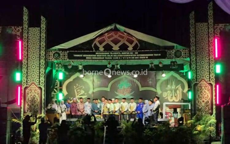 MTQ Kecamatan Mentaya Hilir Selatan Persiapkan Khafilah Rebut Juara Tingkat Kabupaten