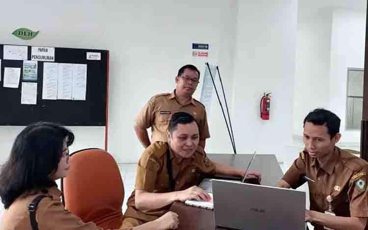 DPMPTSP Kotim Terima Kunjungan Inspektorat Kalteng
