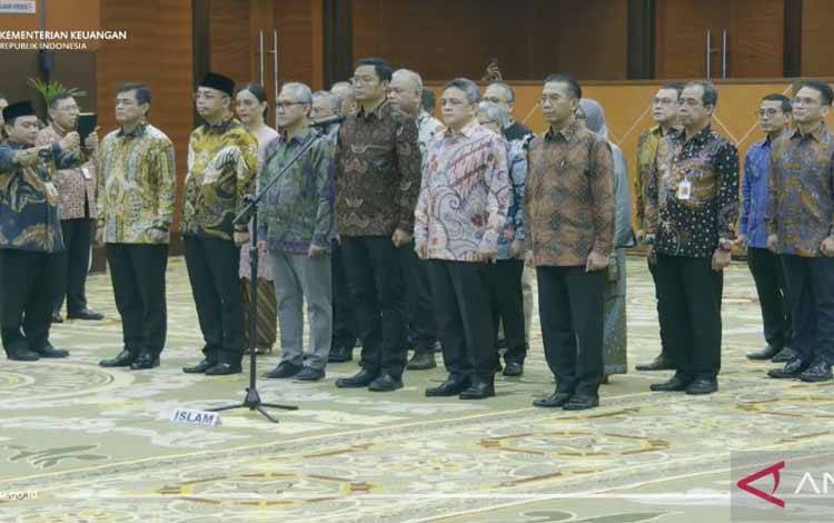 Sri Mulyani Lantik 3 Dirjen Baru untuk Direktorat Tambahan Kemenkeu