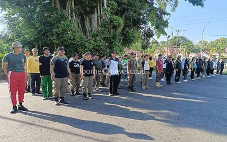 Satpol PP Barito Timur Gelar Pelatihan Dasar Dalmas Selama Lima Hari