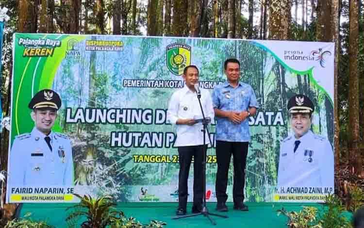 Wali Kota Palangka Raya Harap Hutan Kota Pantung Jadi Destinasi Wisata Edukatif