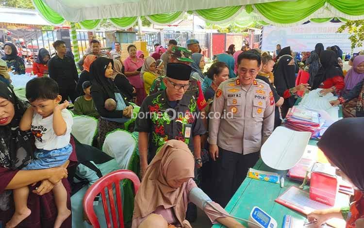 Polres Kotim Dorong Penurunan Stunting Lewat Program Posyandu Presisi Inovatif