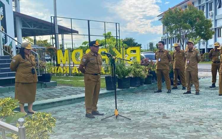 BKPSDM Palangka Raya Tekankan Target Kinerja Triwulan II, Antisipasi Perubahan Zaman