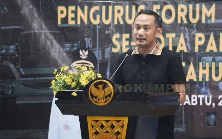 Wali Kota Palangka Raya Dorong Penguatan Relawan Pemadam dan Kelurahan Tangguh Bencana