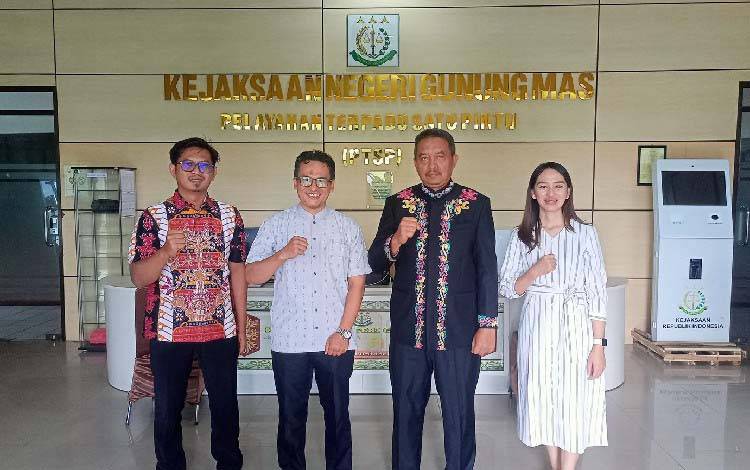 Kepala Kantor Pertanahan Gunung Mas yang Baru Terus Berkoordinasi untuk Membangun Daerah