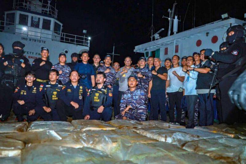 Kepala BNN Perintahkan Pengamanan Barbuk Sabu dari Kapal Sea Dragon
