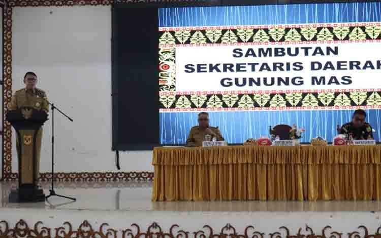 Sekda Gunung Mas Beri Sejumlah Pesan kepada Pemerintah Desa