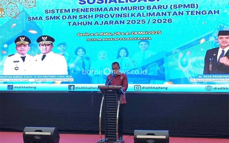 Disdik Tekankan Integritas dan Kolaborasi dalam SPMB Kalteng 2025