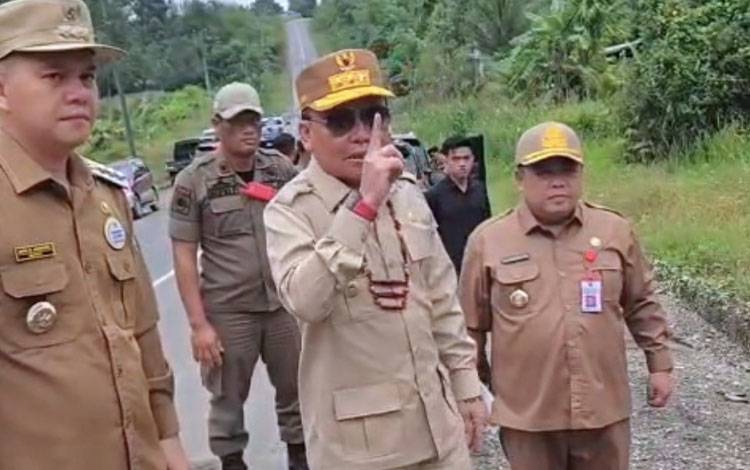 Agustiar Sabran Geram Lihat Kendaraan ODOL Lintasi Jalan Kalteng