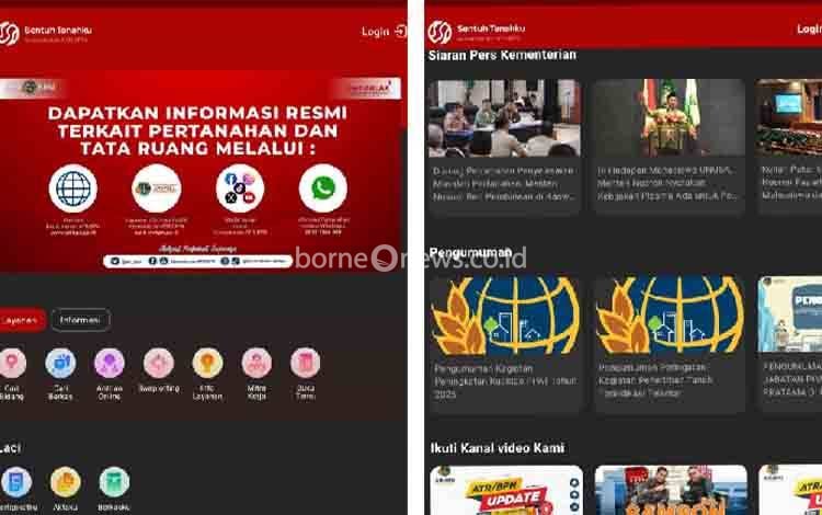 Aplikasi Sentuh Tanahku Versi Terbaru Lebih Informatif