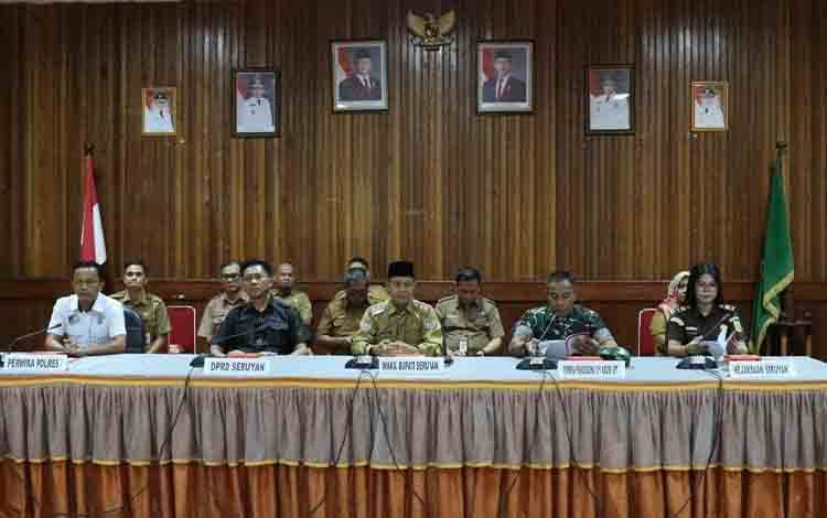 Wakil Bupati Seruyan Ikuti Webinar P4GN Tahun 2025