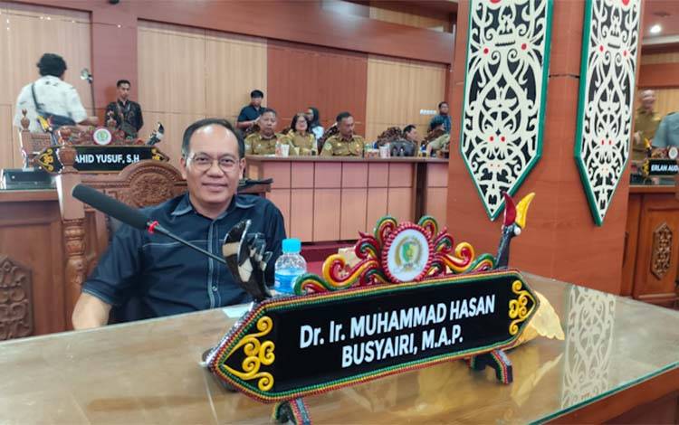 Anggota Komisi III DPRD Palangka Raya, Hasan Busyairi (Foto: MARINI)