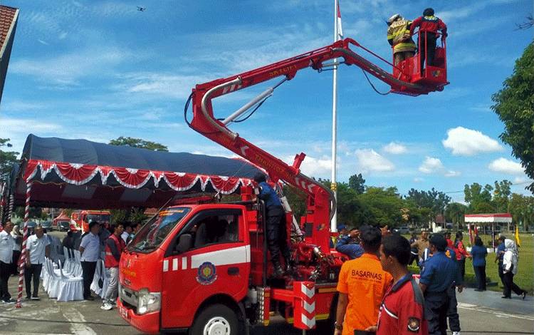Palangka Raya Miliki 10 Mobil Pemadam Kebakaran Bertangga, Tingkatkan Efektivitas Penanganan Kebakaran
