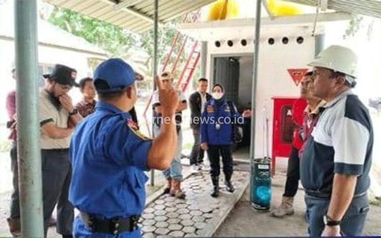 Damkar Seruyan Lakukan Penilaian Sarana Keselamatan Kebakaran di Perusahaan Sawit