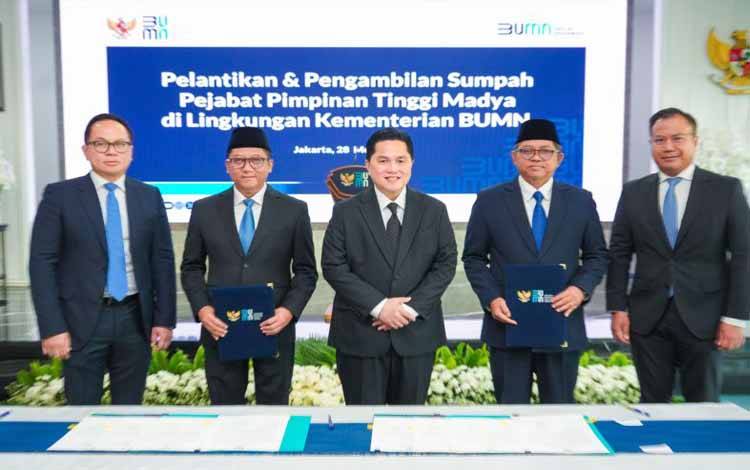 Erick Thohir Lantik 2 Pejabat untuk Memperkuat BUMN Era Baru