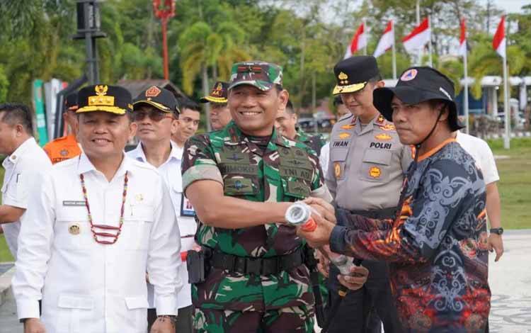Korem 102 Panju Panjung Siap Dukung Penanggulangan Karhutla di Kalimantan Tengah