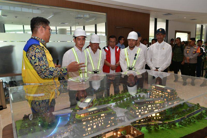 Gibran Tinjau IKN untuk Pastikan Kesiapan Infrastruktur Pemerintahan