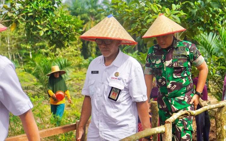 Gerakan Menanam Padi Serentak Dilaksanakan di 5 Kecamatan Kotim