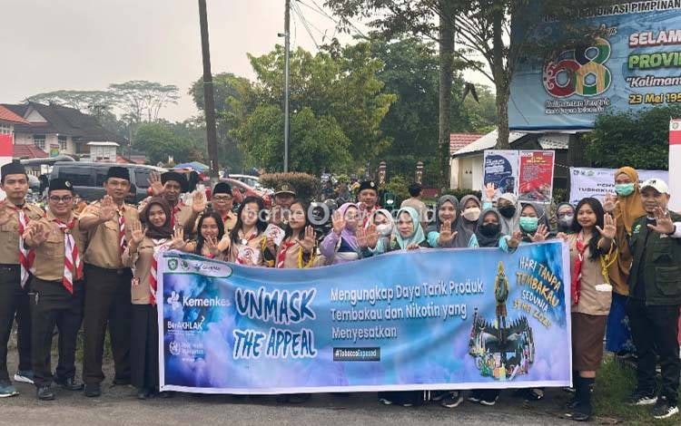 Dinkes Kotim Kampanyekan Hidup Sehat Tanpa Rokok di Hari Tanpa Tembakau Sedunia