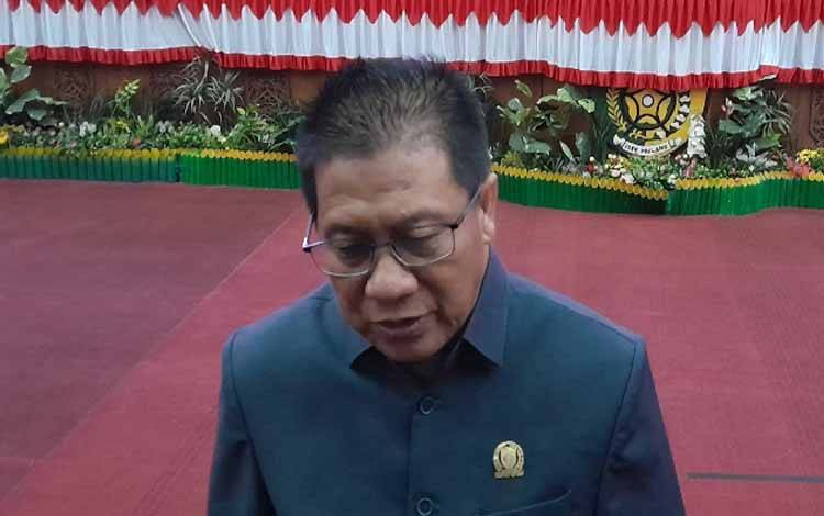 Ketua DPRD Palangka Raya, Subandi (Foto:MARINI)