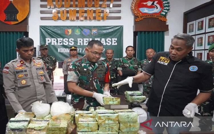 Polisi Temukan Narkoba 35 Kilogram