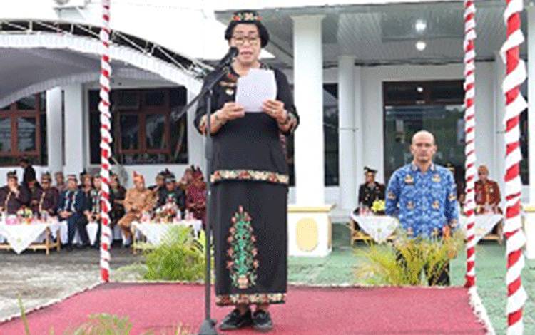 Wakil Bupati Gunung Mas Ajak ASN Terapkan Nilai Pancasila dalam Birokrasi