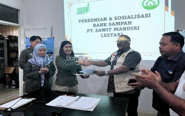 PT SML Perkuat Pengelolaan Sampah dengan Kolaborasi Bersama Bank Sampah