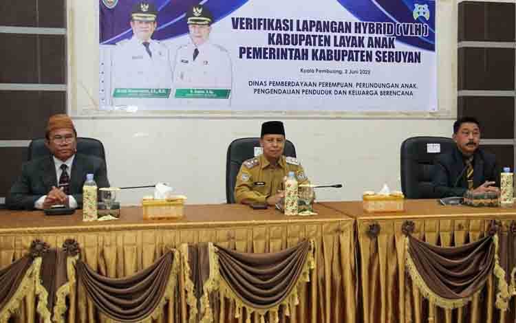 Seruyan Komitmen Wujudkan Kabupaten Layak Anak