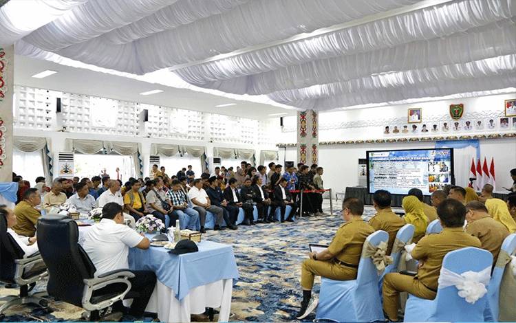 Gubernur Tegaskan Program 100 Hari Sebagai Langkah Awal Pembangunan Kalteng