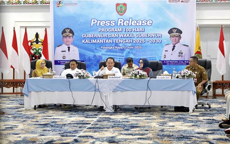 Pembangunan Merata Jadi Fokus Gubernur Agustiar-Edy Pratowo