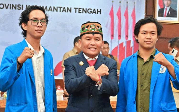 Gubernur Agustiar Ajak Mahasiswa Jadi Agen Perubahan Menuju Indonesia Emas 2045