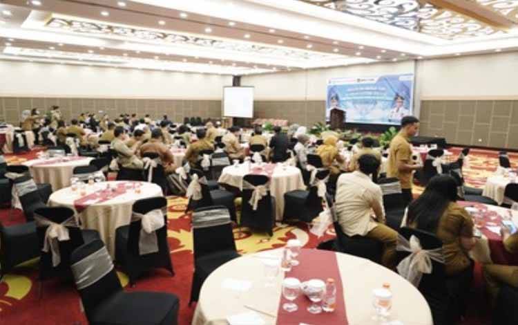 Sosialisasi dan Bimbingan Teknis Katalog Elektronik (E-Katalog) Versi 6.0 di Best Western Batang Garing. (FOTO:ARL)