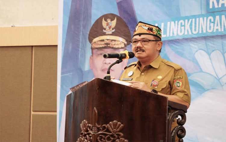 Asisten Perekonomian dan Pembangunan Kalteng, Herson B. Aden. (FOTO:ARL)