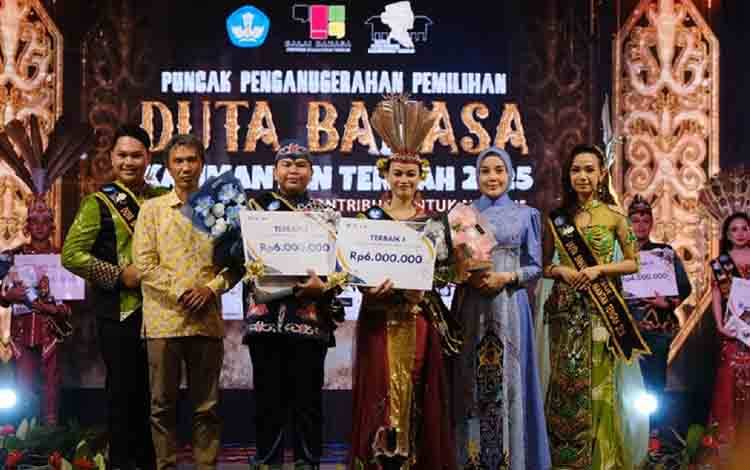 Juniar dan Avillia Jadi Perwajahan Duta Bahasa Kalteng di Tingkat Nasional