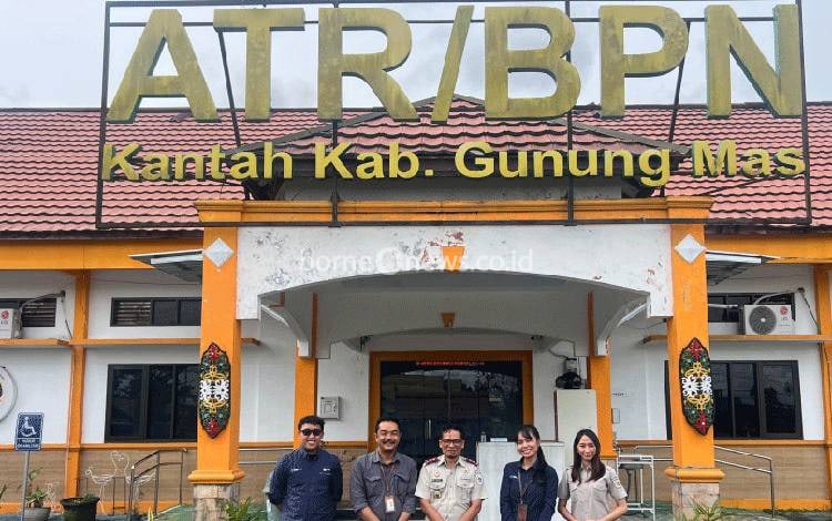 Kolaborasi Kantor Pertanahan Kabupaten Gumas dengan Perumdam Maruang Duhung dan PLN Diharapkan Semakin Erat
