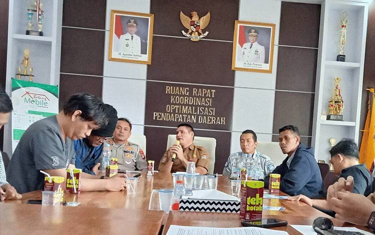 Bapenda Kalteng Catat 61 Persen Kendaraan di Kalteng Menunggak Pajak