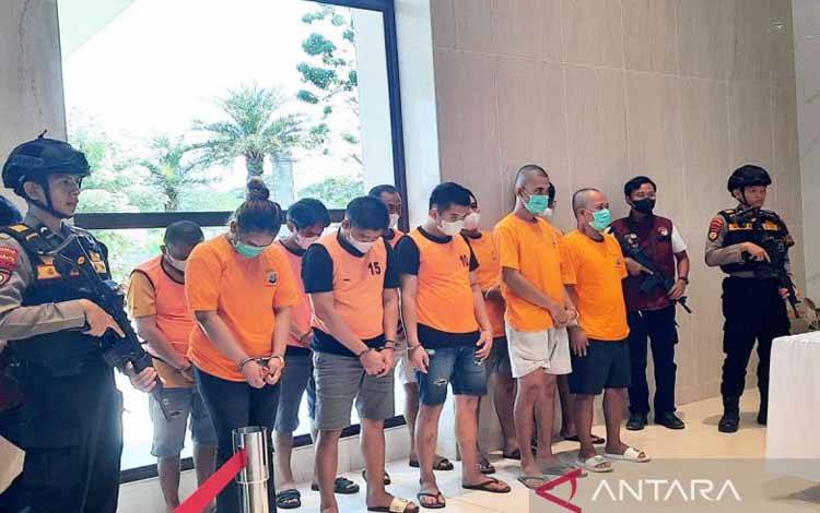 Polda Kalsel Sita 54,8 Kg Sabu dan 10.355 Ekstasi Milik Fredy Pratama