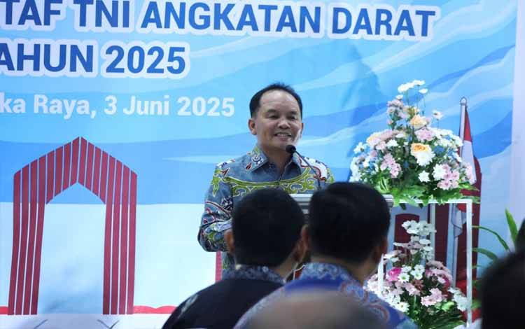 Agustiar Sabran Apresiasi Dukungan TNI Wujudkan Keamanan dan Pembangunan