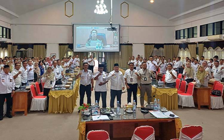 Bupati Kotim: Rakordalev Jadi Ruang Refleksi dan Perbaikan untuk Percepatan Pembangunan