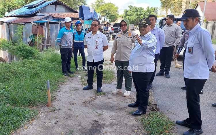 Proyek PJU Jalan Pramuka dan Pemuda di Sampit Mulai Dikerjakan