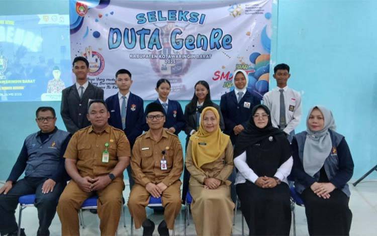 Wakili Kobar, Tiga Pasangan Pelajar Siap Ikuti Pemilihan Duta GenRe Tingkat Provinsi Kalteng 2025