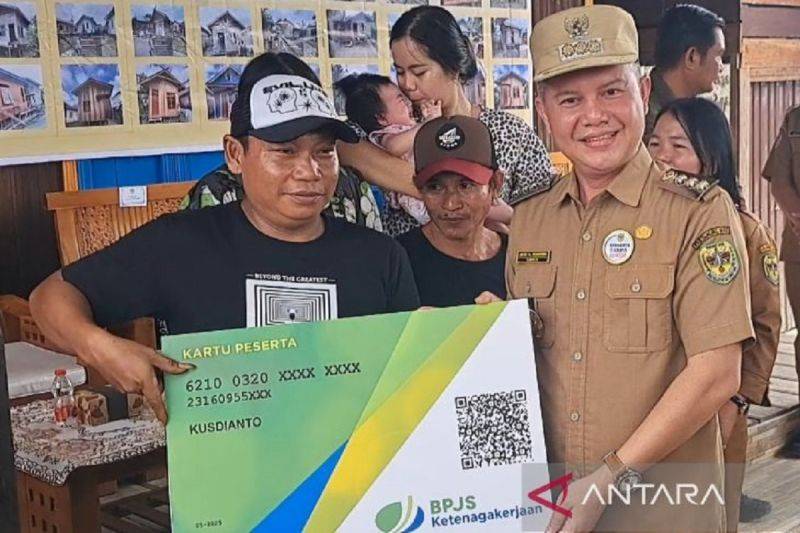 Pemkab Gunung Mas Lindungi 9.500 Pekerja Rentan Lewat Jamsostek