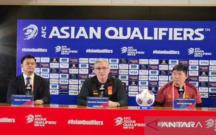 Pelatih China Jadikan Tekanan GBK Sebagai Motivasi Tambahan