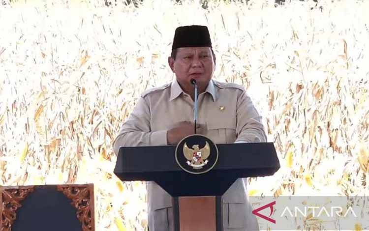 Prabowo: Saya Tidak akan Tenang Sebelum Indonesia Swasembada Pangan