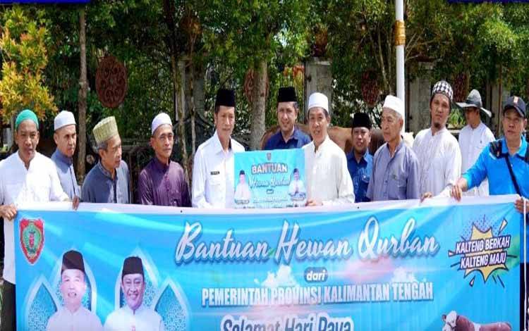 Pemkab Barito Utara Terima 30 Ekor Sapi Kurban dari Pemprov Kalteng