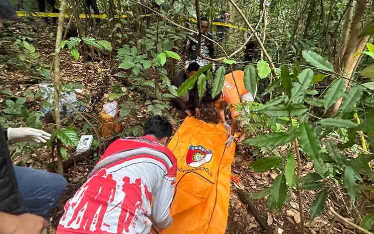 Kerangka Manusia Ditemukan di Hutan Bekas Latihan Motor Cross Tumbang Tahai